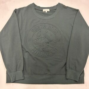 Grace and Lace Dark Green Sweatshirt